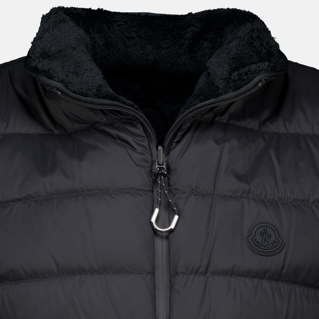 Vestes 리버시블 테디 베스트 Moncler Noir Homme