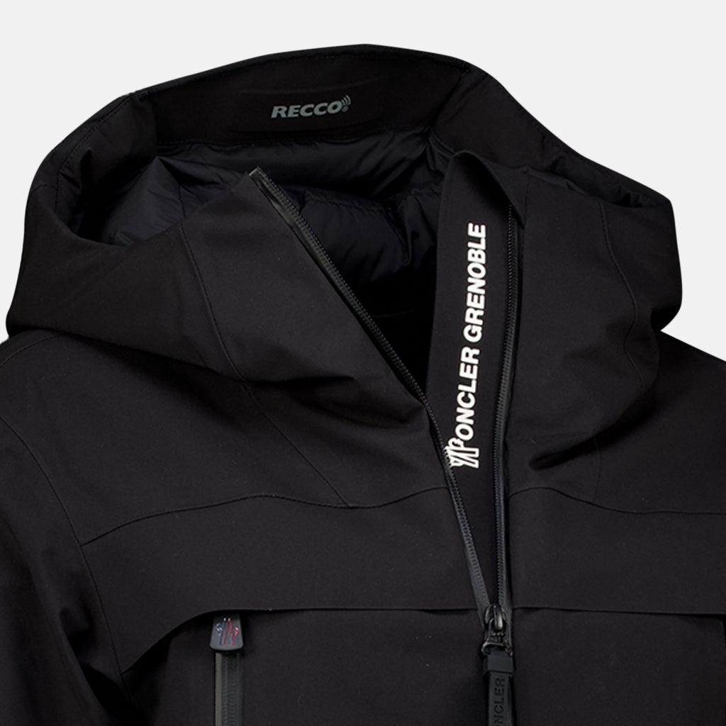Manteaux Veste de ski Chanavey noir Moncler Grenoble Noir Femme