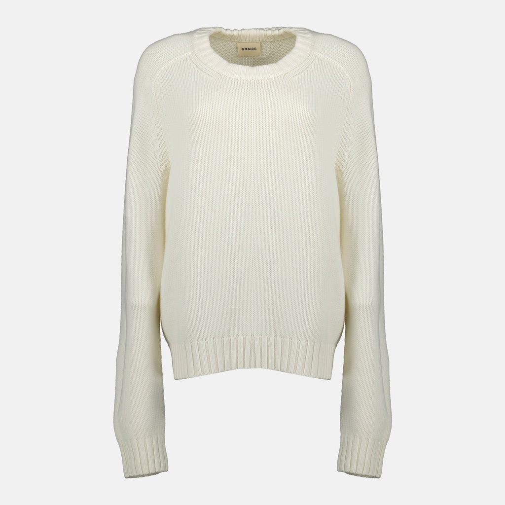 Image de l'article Pull Mae de la marque Khaite pour Femme - Saison Automne-Hiver 2025 - Vue de Face