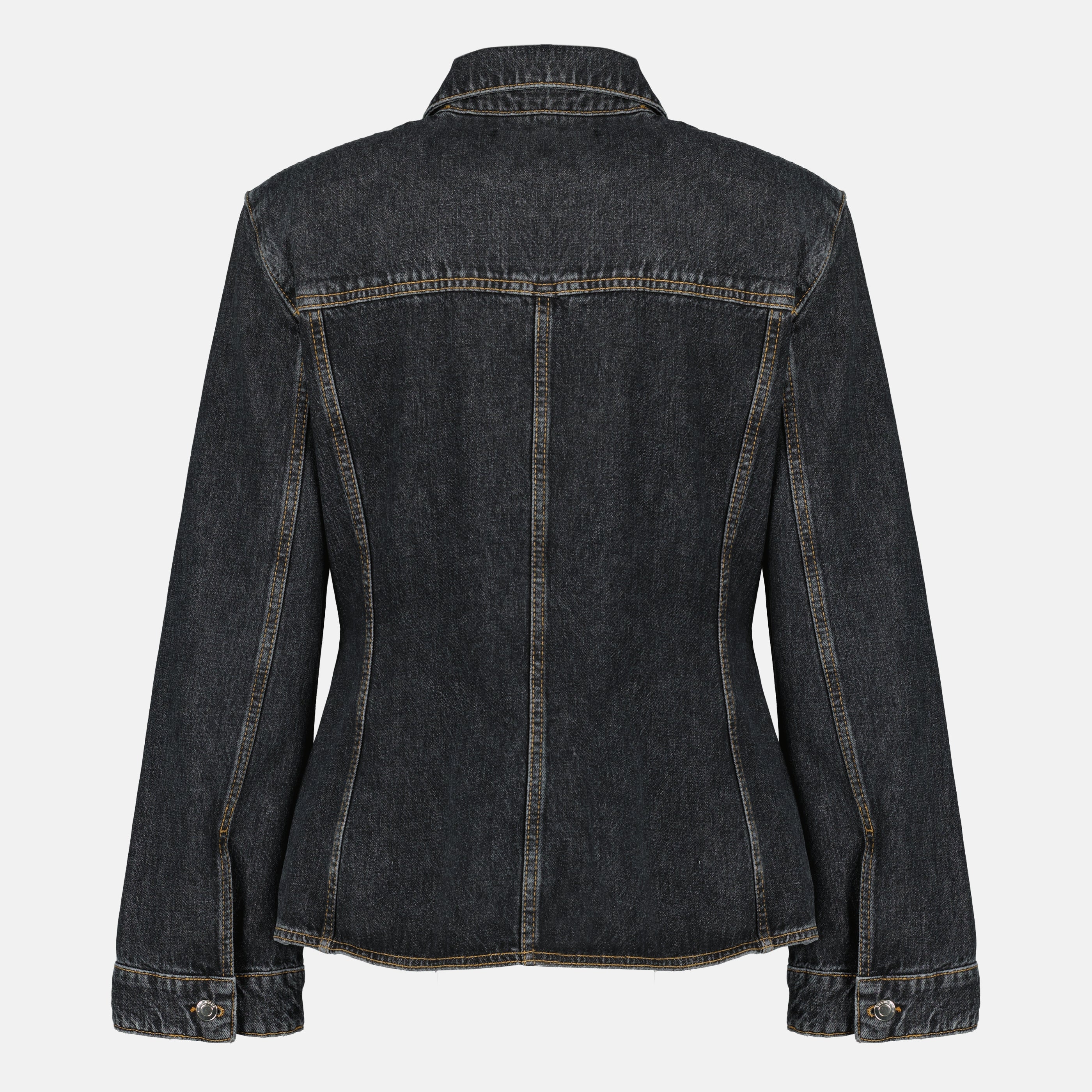 Vestes Casaco de Denim Azul Escuro Iro Bleu foncé Femme