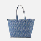 Tote bags Roll Tote Bag Fendi Blue Femme