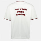 T-shirts T-shirt Slogan Drole De Monsieur Blanc Homme