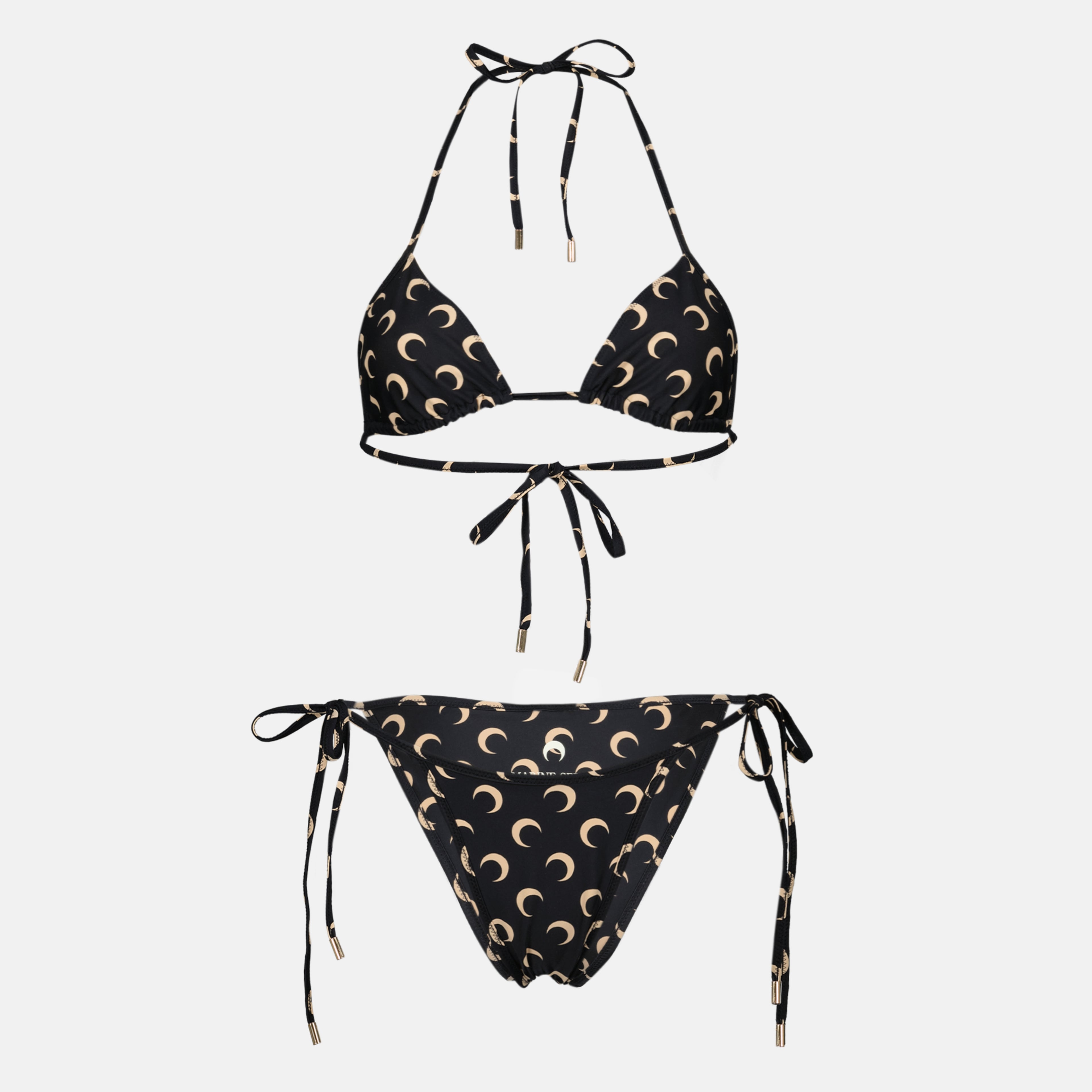 Beachwear Bikini Moon Noir Marine Serre Noir Femme