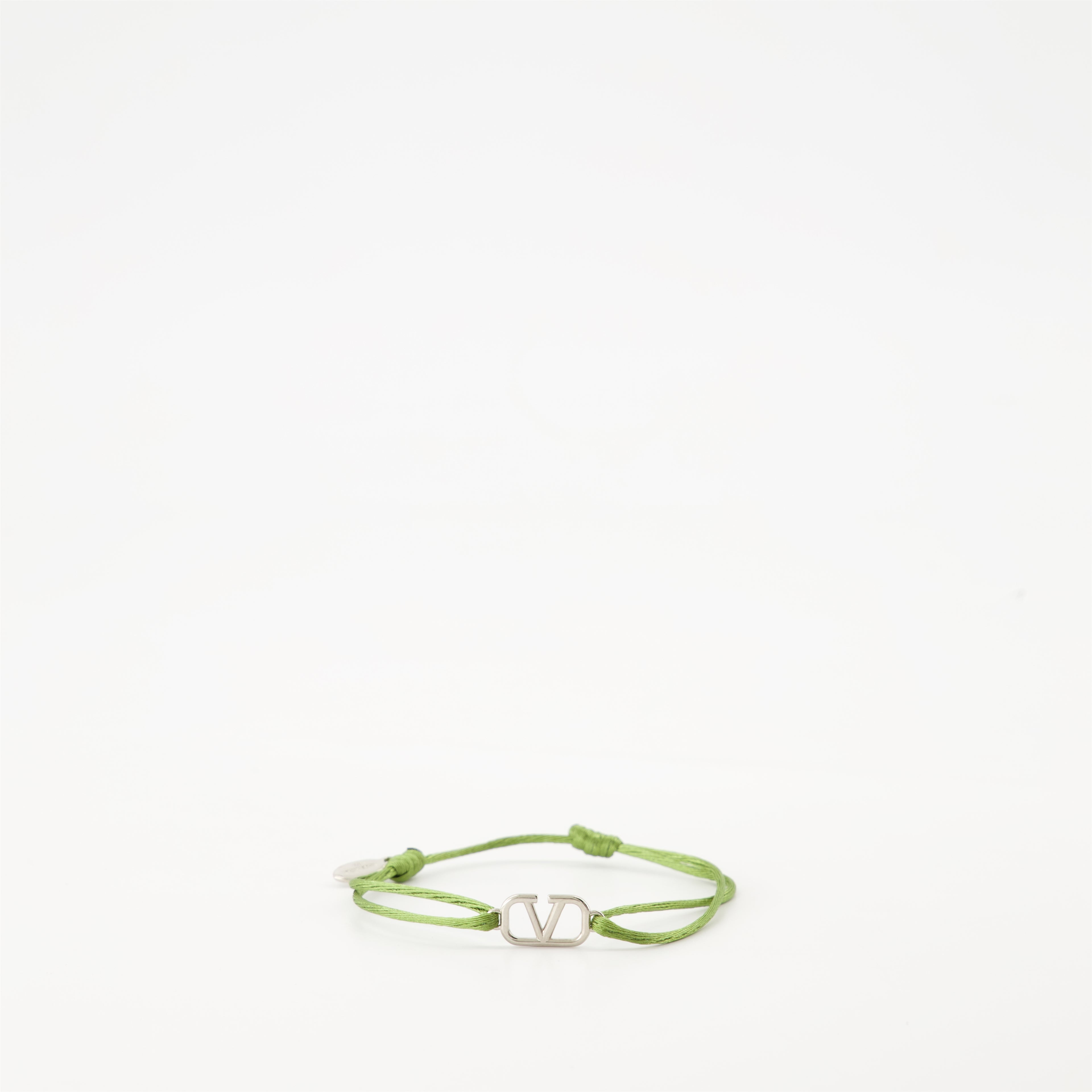 Joias Bracelet cordon Vlogo Valentino Garavani Verde Homme