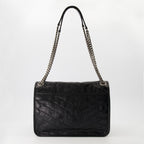 Sacs à main et épaule ニキ ミディアム ブラック バッグ Saint Laurent Noir Femme