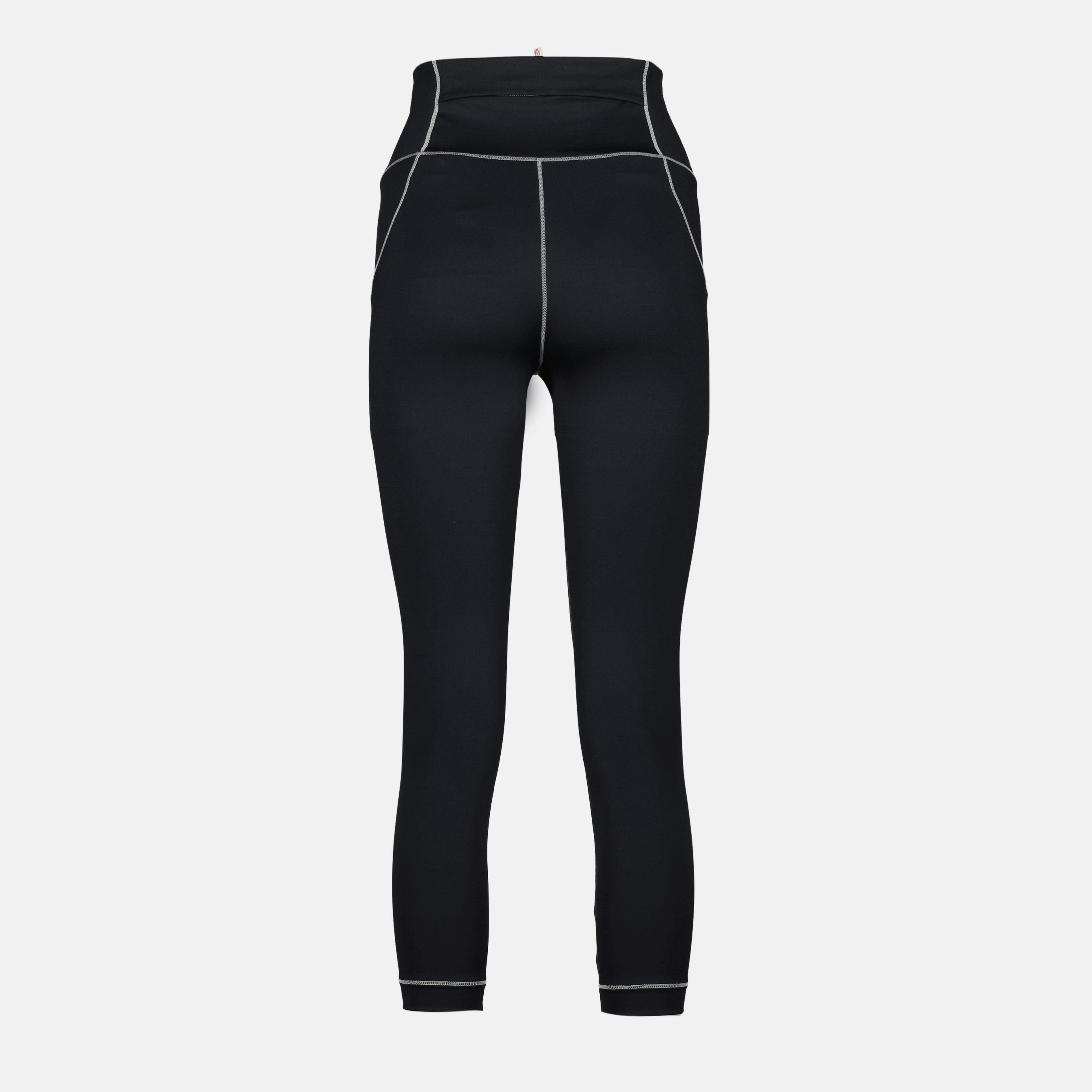 Pantalons Legging à logo Moncler Grenoble Noir Femme