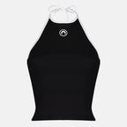 Tops Top dos nu en jersey noir Marine Serre Noir Femme