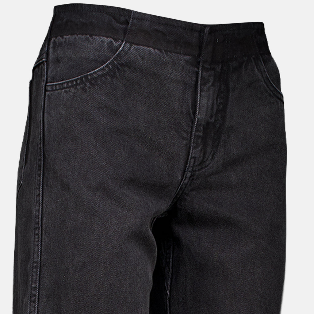 Pantalons Zerrissene schwarze Jeans aus Denim Christopher Esber Noir Femme
