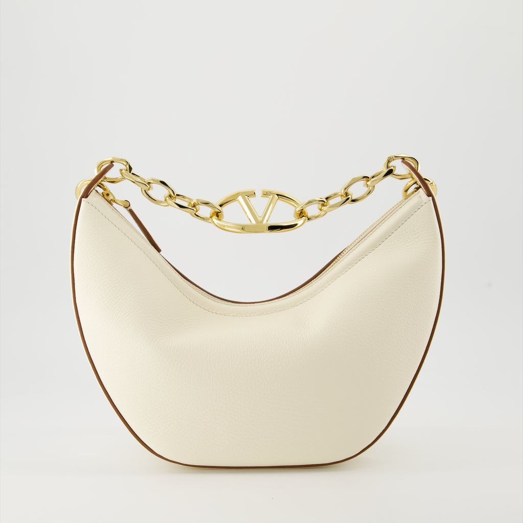Sacs bandoulière Sac hobo VLogo Moon Valentino Garavani Blanc Femme