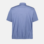Chemises Chemise en coton à rayures Sacai Bleu Homme