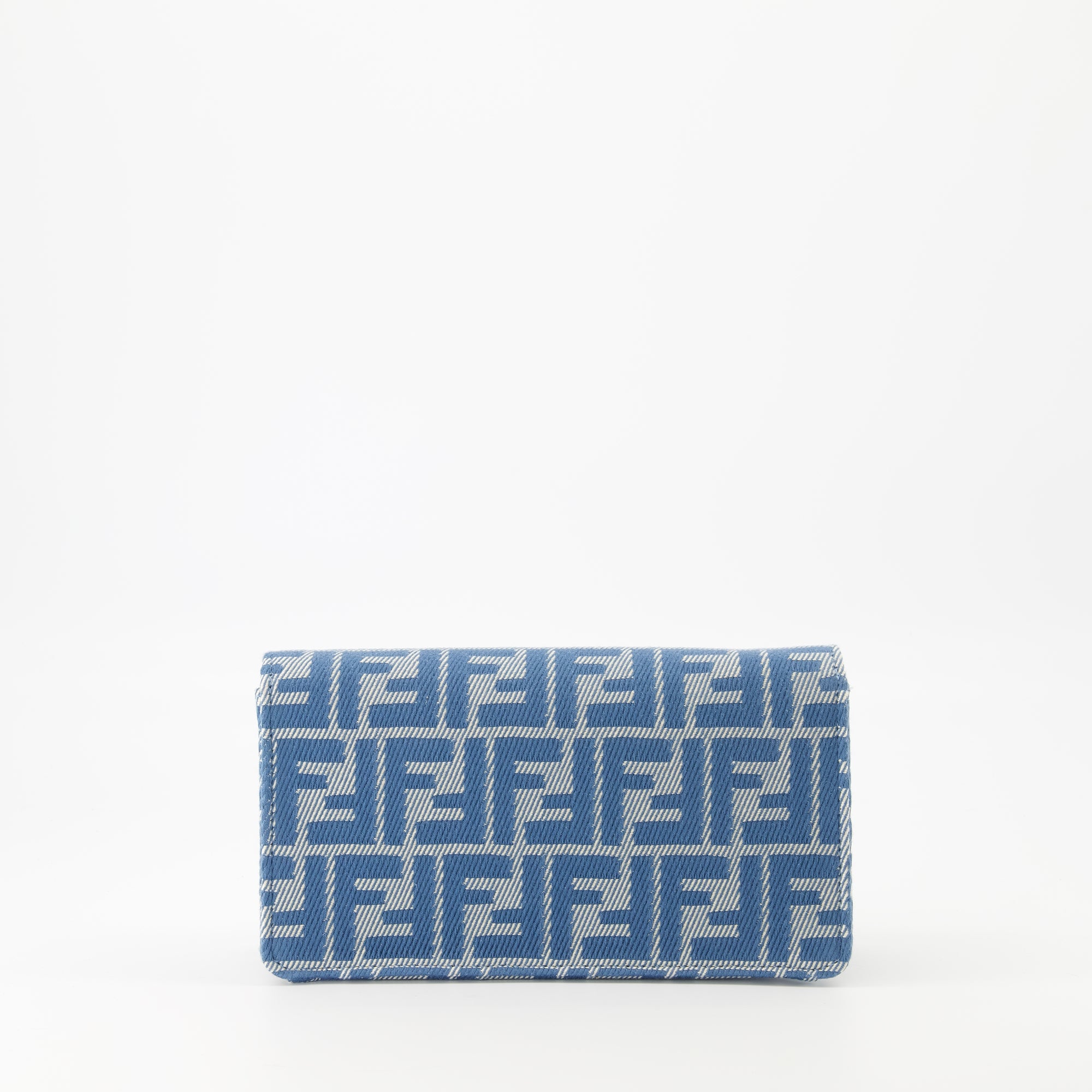 ハンドバッグ・ショルダーバッグ バゲットウォレット（チェーン付き） Fendi 青 Femme