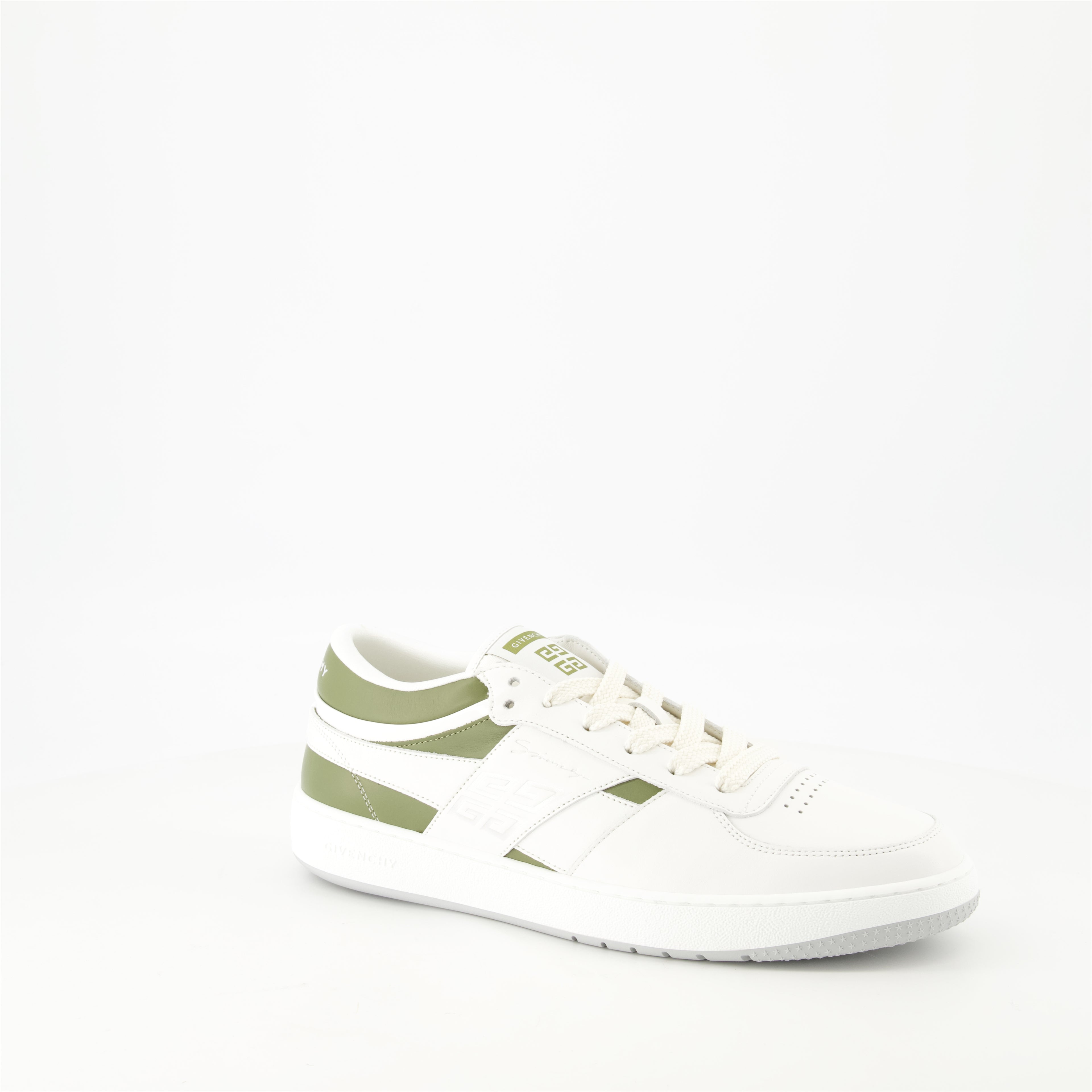 Sneakers G Move Leather Sneakers Givenchy Khaki Homme
