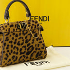 Imagem da bolsa Peekabbo nano leopardo da Fendi para Senhora - Sazonal Outono-Inverno 2025 - Vista Detalhada_2