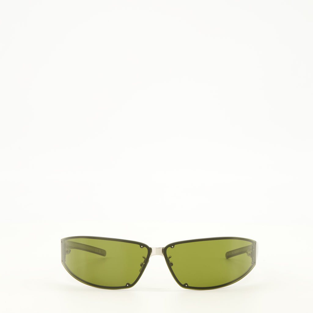 Lunettes SL 963 Grüne Sonnenbrille Saint Laurent Vert Unisexe