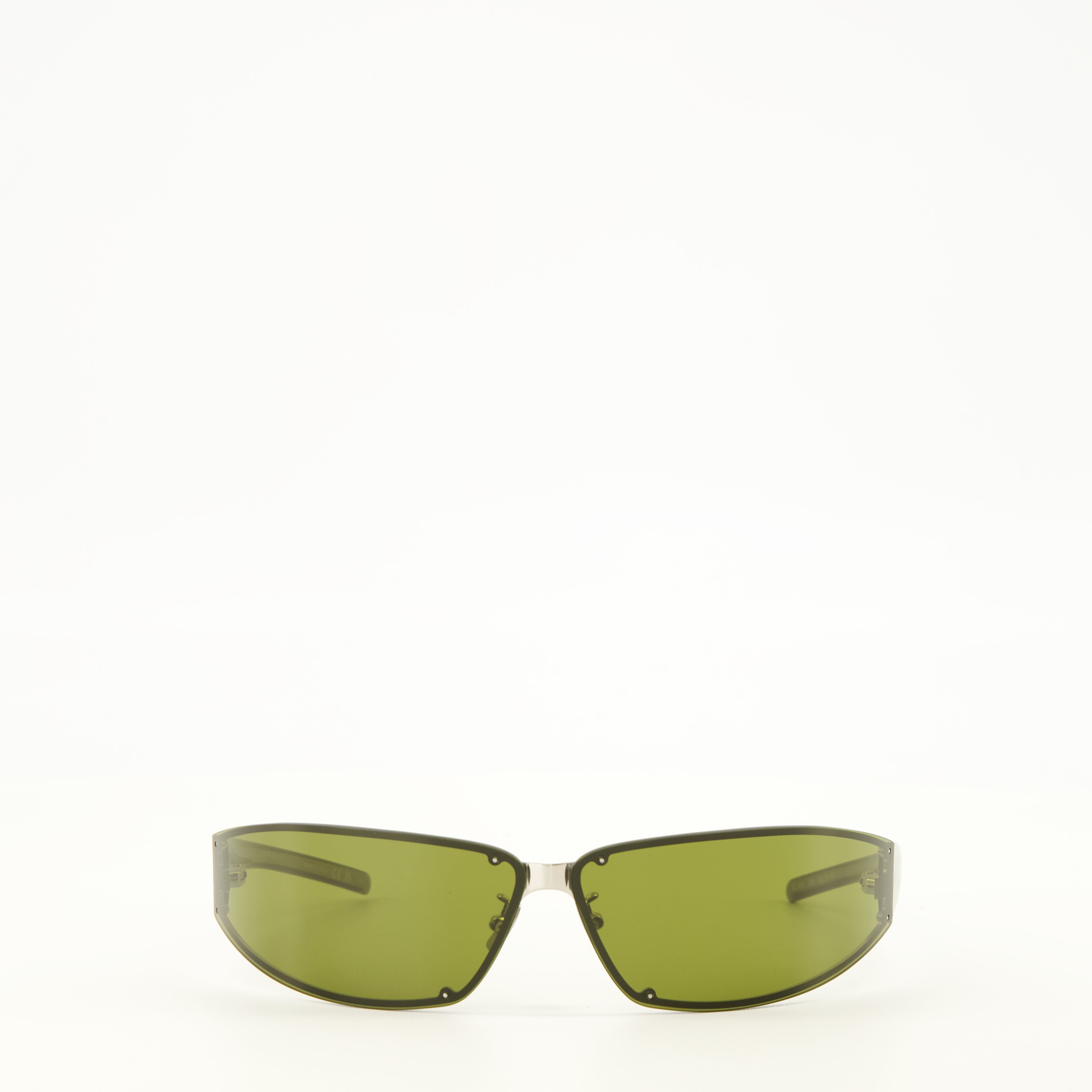 Lunettes SL 963 Green Sunglasses Saint Laurent Vert Unisexe
