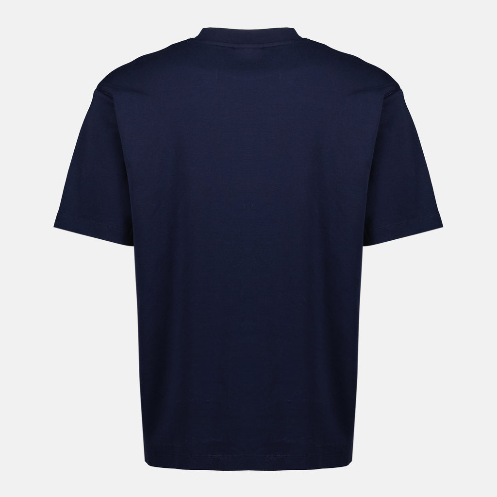 Bild des Drole De Monsieur Navy Blue Cocktail T-Shirts für Herren - Frühling-Sommer 2026 - Rückansicht