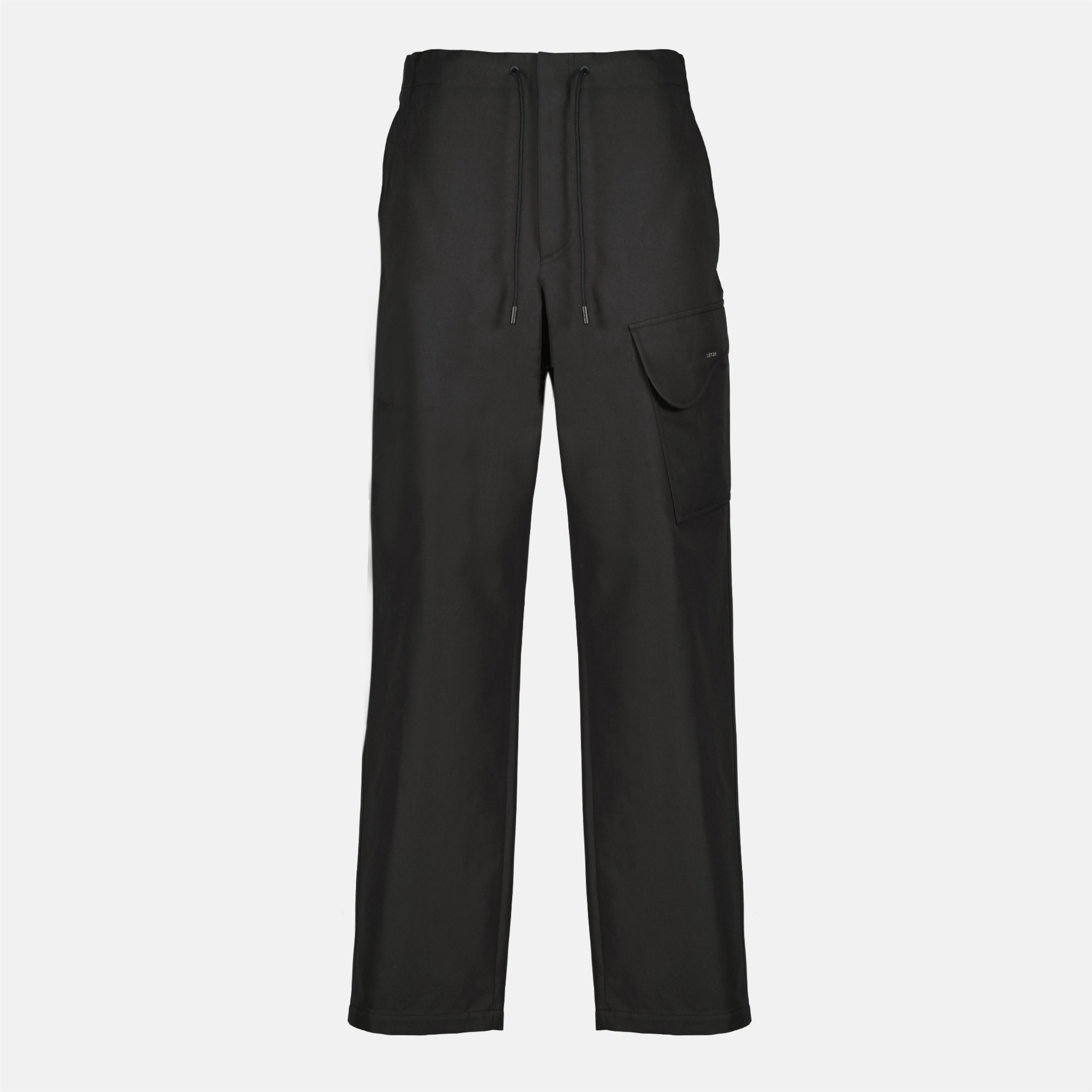 Imagen del pantalón cargo negro de Dior para Hombre - Temporada Primavera-Verano 2026 - Vista Frontal