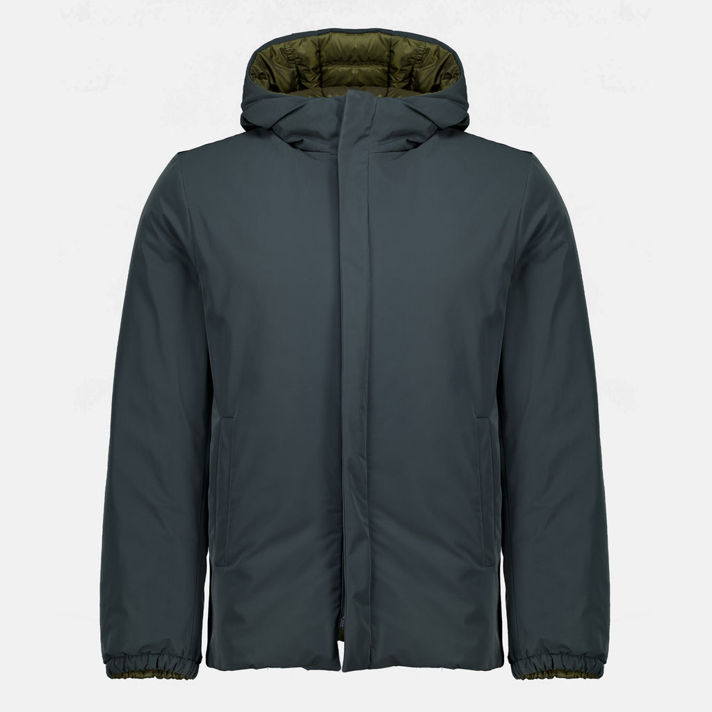 Vestes Doudoune réversible en nylon Prada Vert Homme