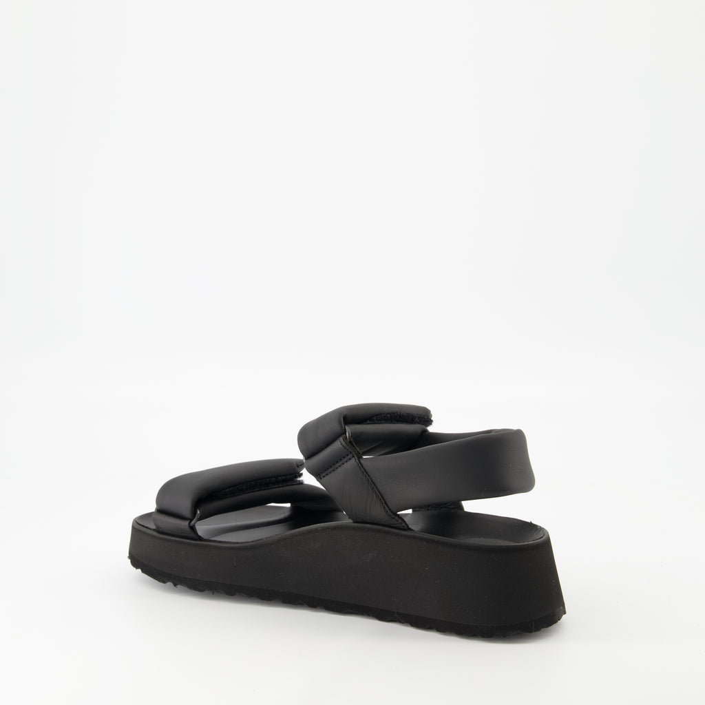 Chaussures ouvertes Sandales Theda Birkenstock Noir Femme