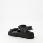 Zapatos abiertos Sandalias Theda Birkenstock Negro Femme