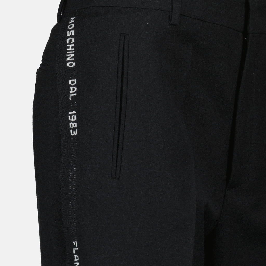 Bild des Artikels Wollhose von Moschino für Frauen - Herbst-Winter Saison 2025 - Detailansicht 1