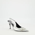 Heels Escarpins D-Venus argentés Diesel Silver Femme