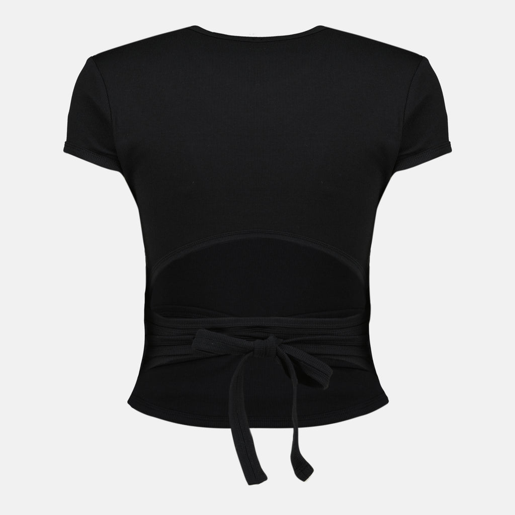 Image de l'article Top T-Bunny tail noir de la marque Diesel pour Femme - Saison Printemps-Été 2026 - Vue de Dos