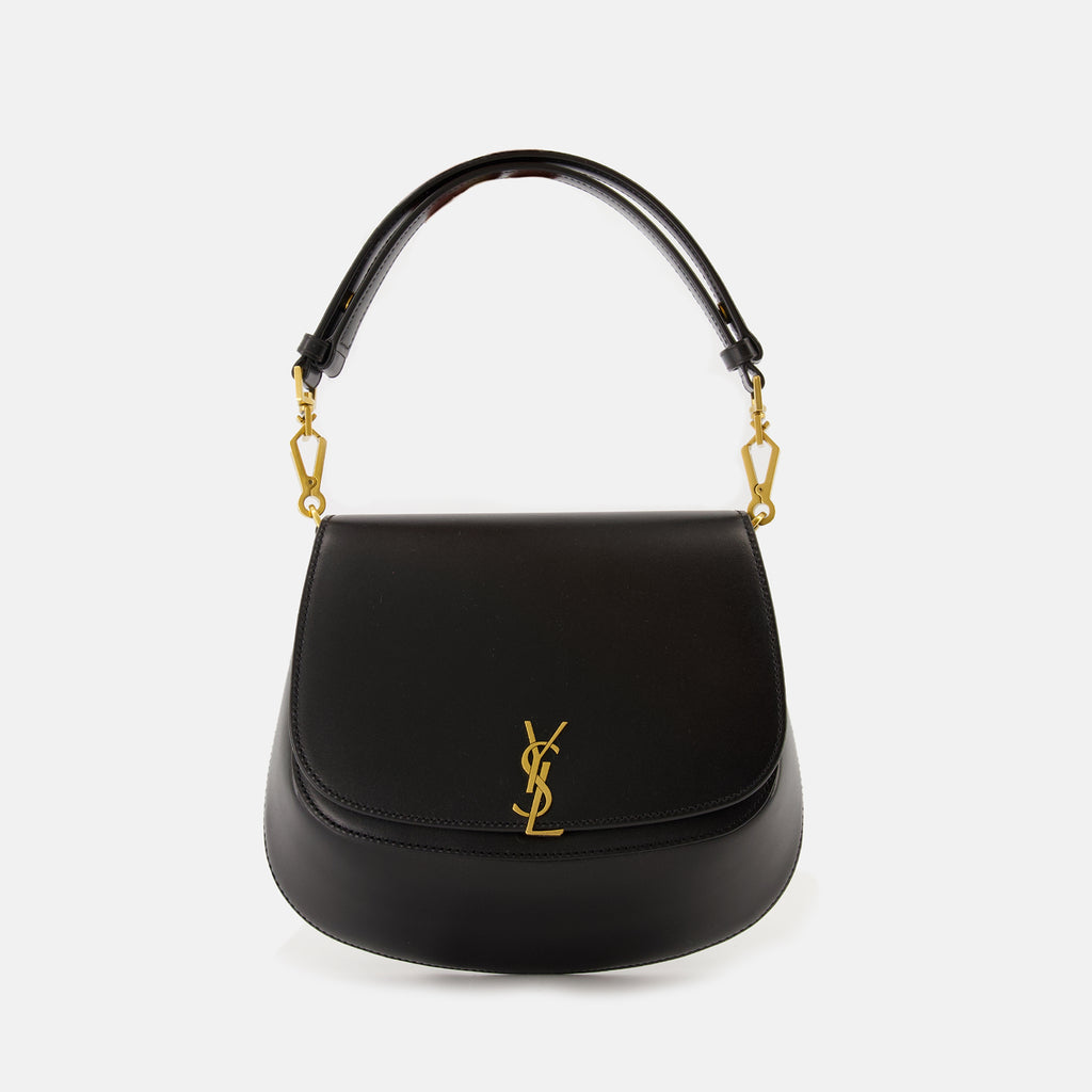 Immagine della mini borsa Voltaire del marchio Saint Laurent per donna - Stagione Autunno-Inverno 2025 - Vista Frontale