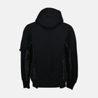 Sudaderas Sudadera con Cremallera Bicolor Sacai Negro Hombres