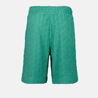 Shorts Short Monogram Drole De Monsieur Green Men