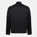 Imagen del artículo Camisa sobrehombra de gabardina azul marino de la marca Moncler para Hombre - Temporada Primavera-Verano 2026 - Vista Trasera