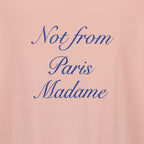 Tシャツ カースィブスローガンTシャツ Drole De Monsieur ピンク メンズ