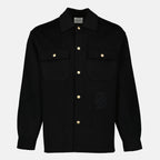 Vestes Camisa de lana Drole De Monsieur Noir Homme