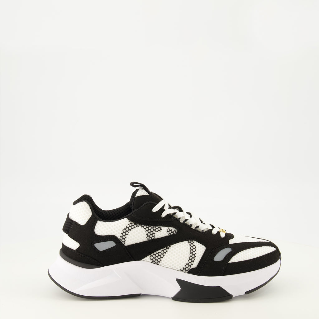 Baskets Baskets Demivee en tissu blanc Valentino Garavani Blanc Homme