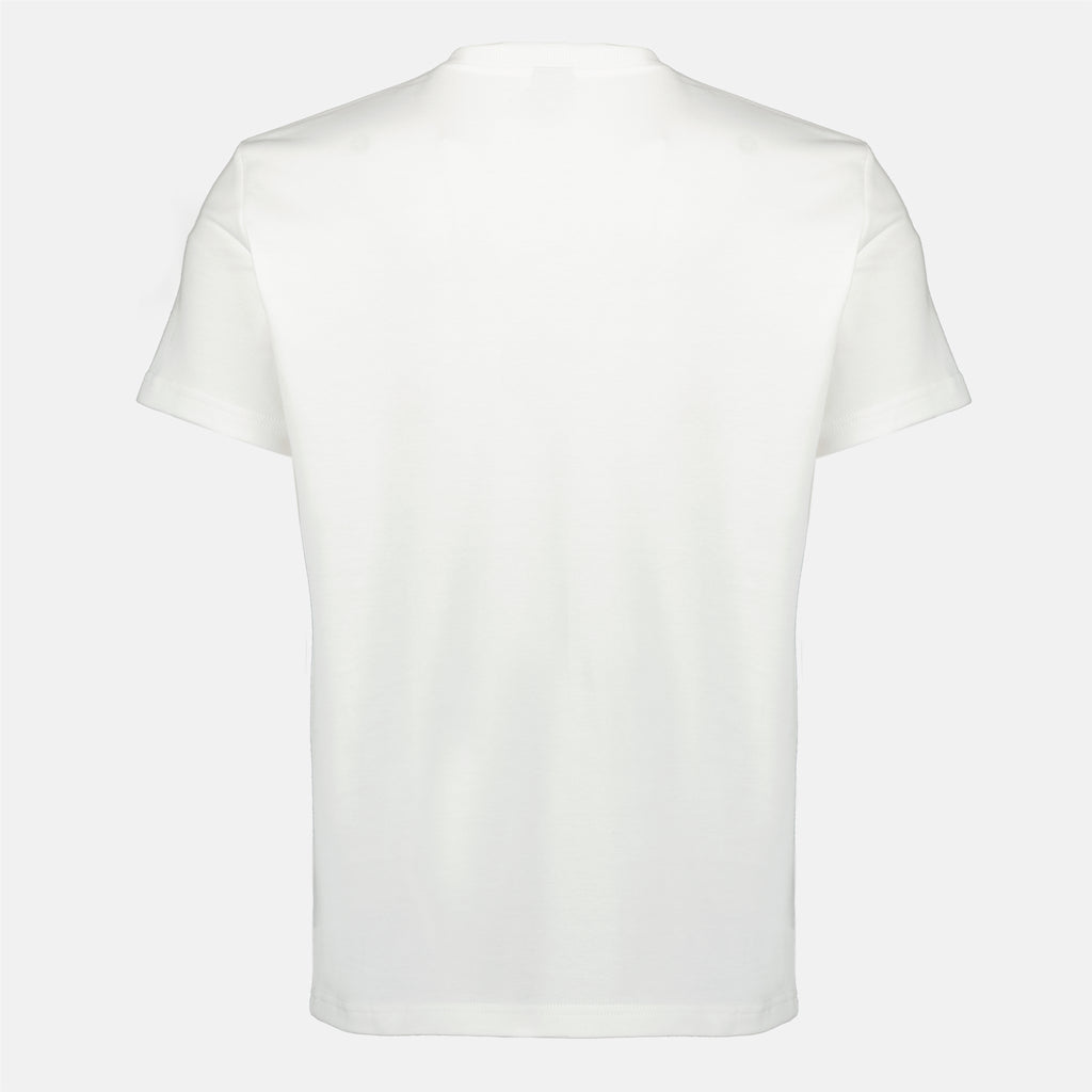 T-shirts CD刺繍コットンホワイトTシャツ Dior Blanc Homme