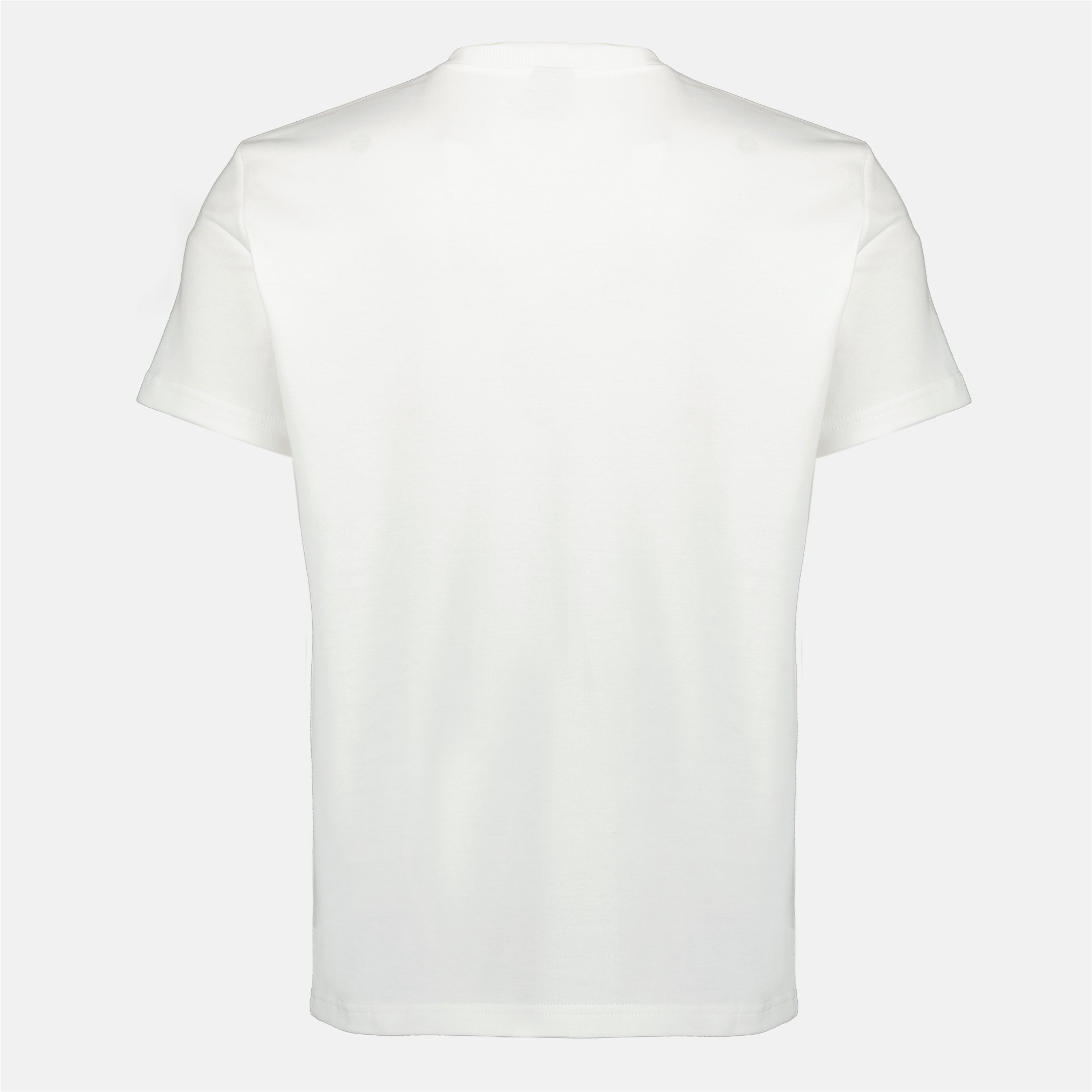T-shirts CD刺繍コットンホワイトTシャツ Dior Blanc Homme