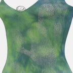 Dresses M-Isma Metallic Dress Diesel Green Femme