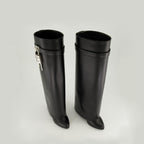 Boots Shark Lock Boots Givenchy Black Femme