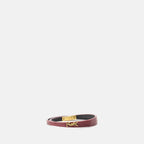 Bijoux Bracelet Cassandre Saint Laurent Bordeaux Femme