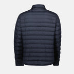 Mäntel Bourdon Daunenjacke Moncler Dunkelblau Homme