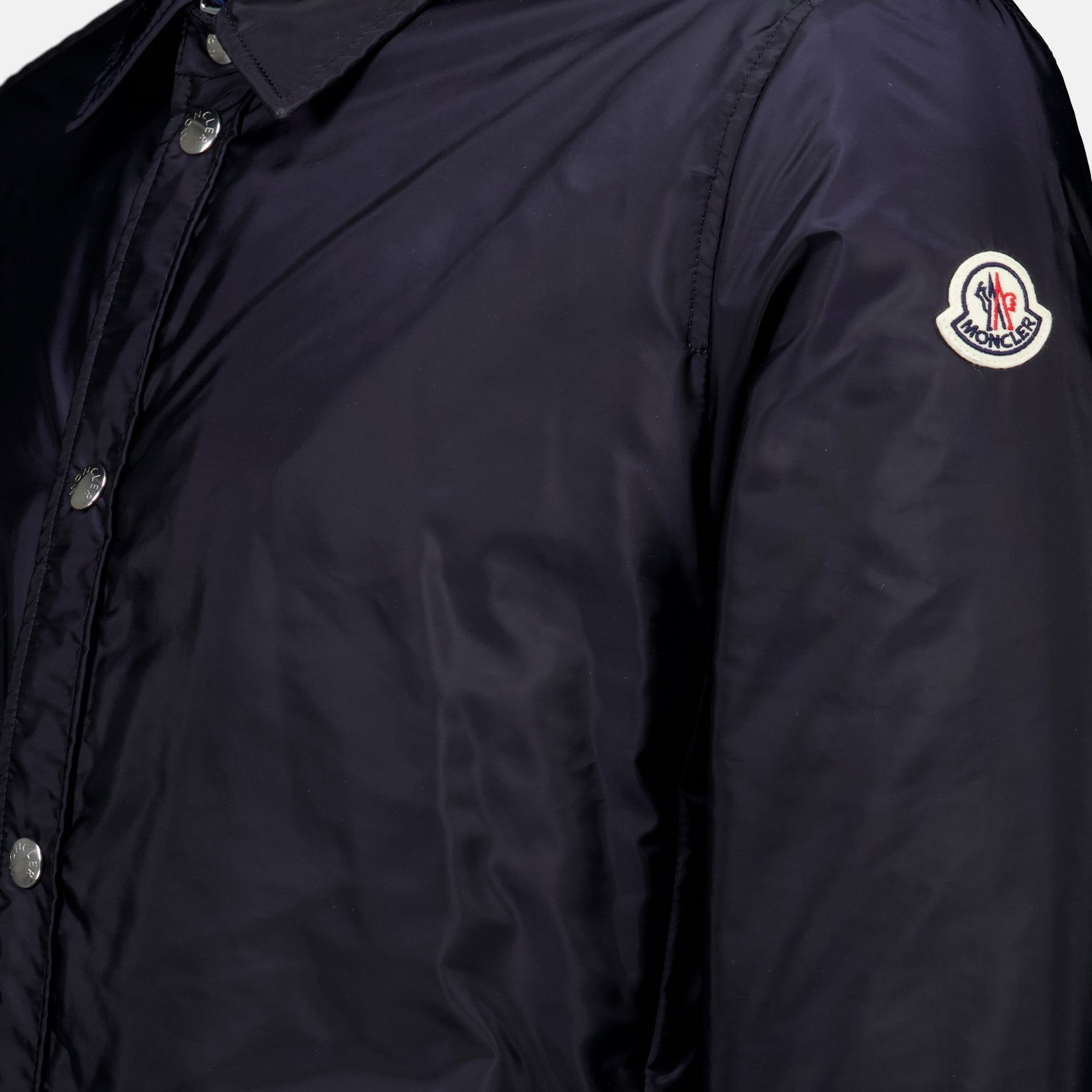 Vestes Camisa de Plumas Meridelle Azul Marino Moncler Bleu foncé Homme