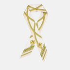 Scarves and gloves Bandeau en soie Versace Gold Femme
