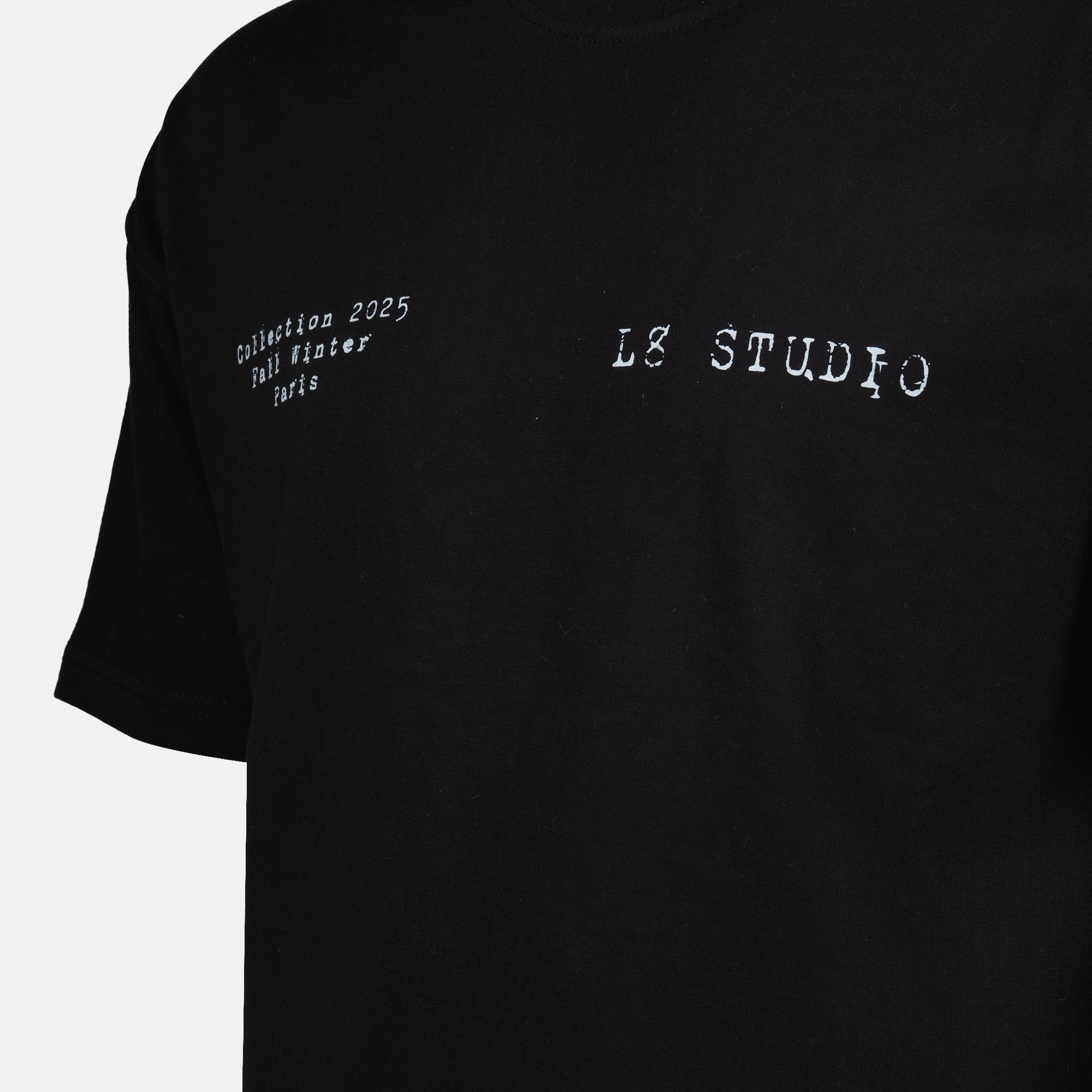 T-shirts T-shirt Vierge L8 Studio Noir Homme