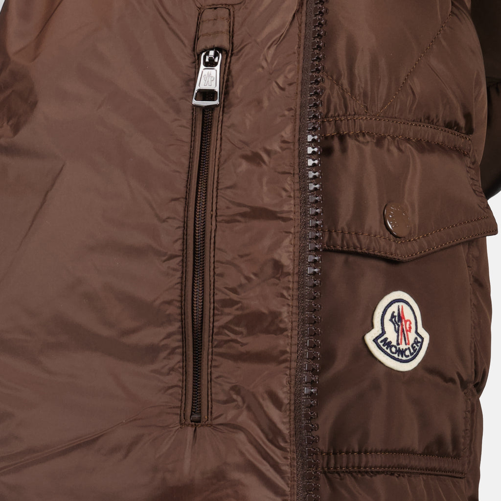 Manteaux Maya Braune Daunenjacke Moncler Marron Homme
