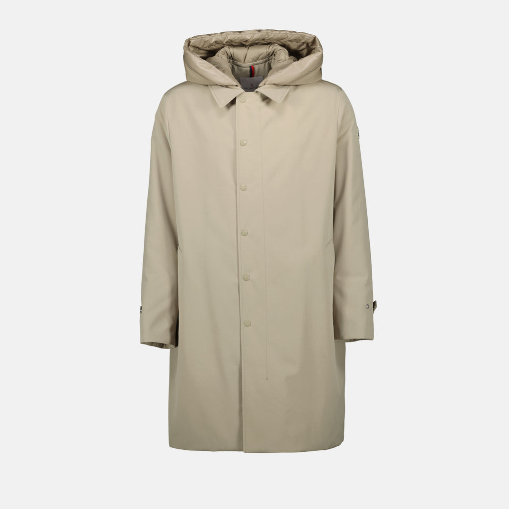 Manteaux Veste longue Miroir Moncler Beige Homme