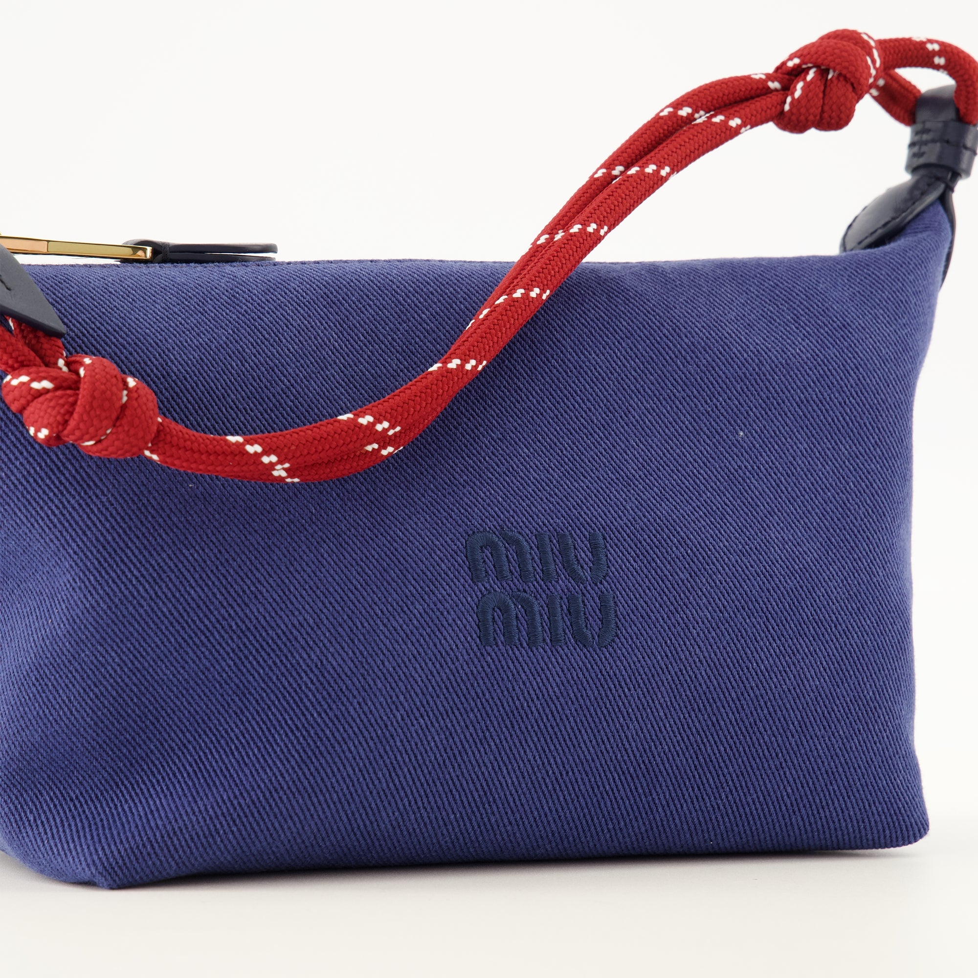 Sacs à main et épaule Pochete em Gabardina Azul Marinho Miu Miu Bleu foncé Femme