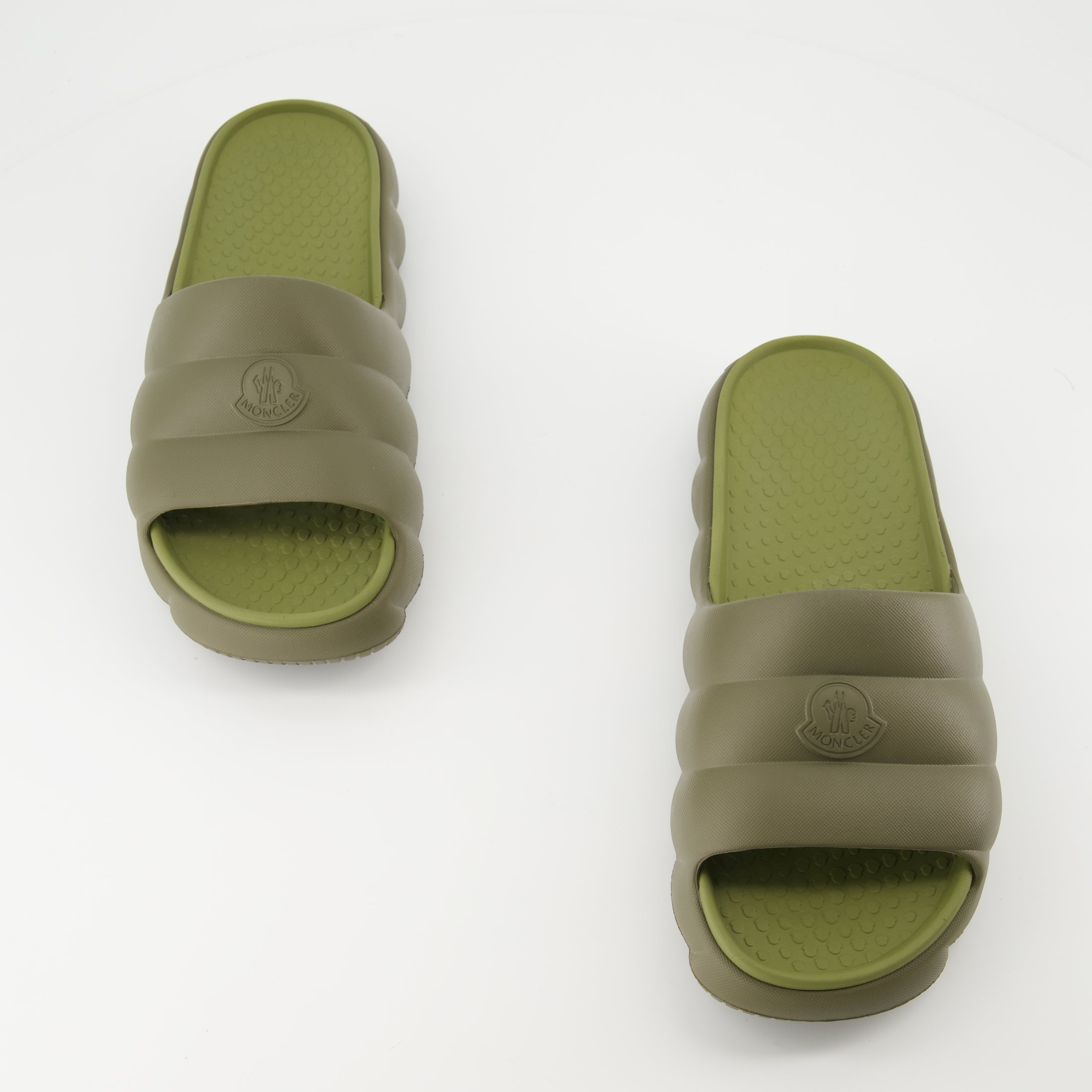 Open shoes Lilo Slippers Moncler Khaki Homme