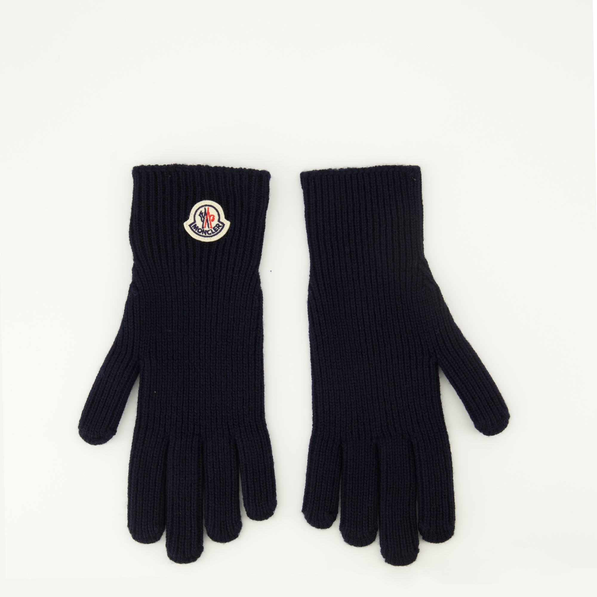 Image de l'article Gants en laine de la marque Moncler pour Homme - Saison Automne-Hiver 2025 - Vue de Face