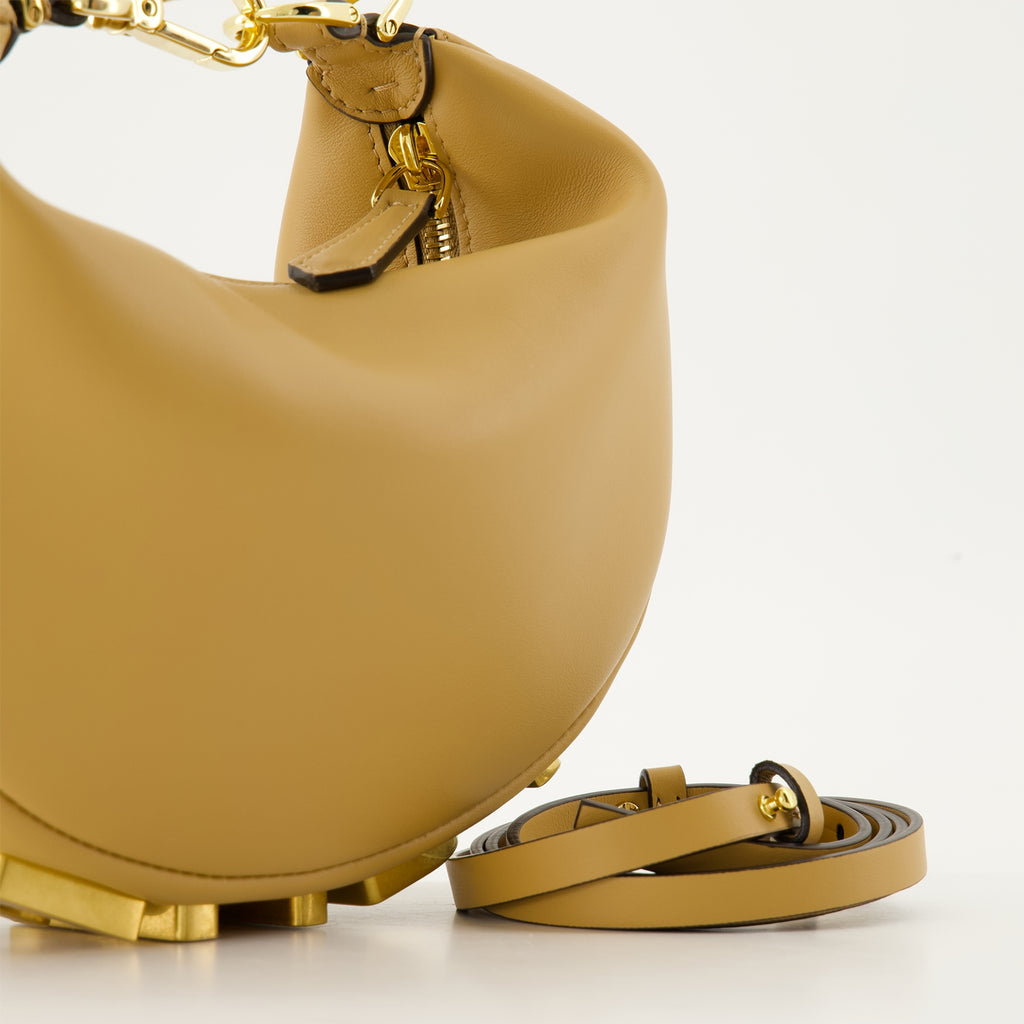 Handtaschen und schultertaschen Mini sac Fendigraphy Fendi Beige Femme