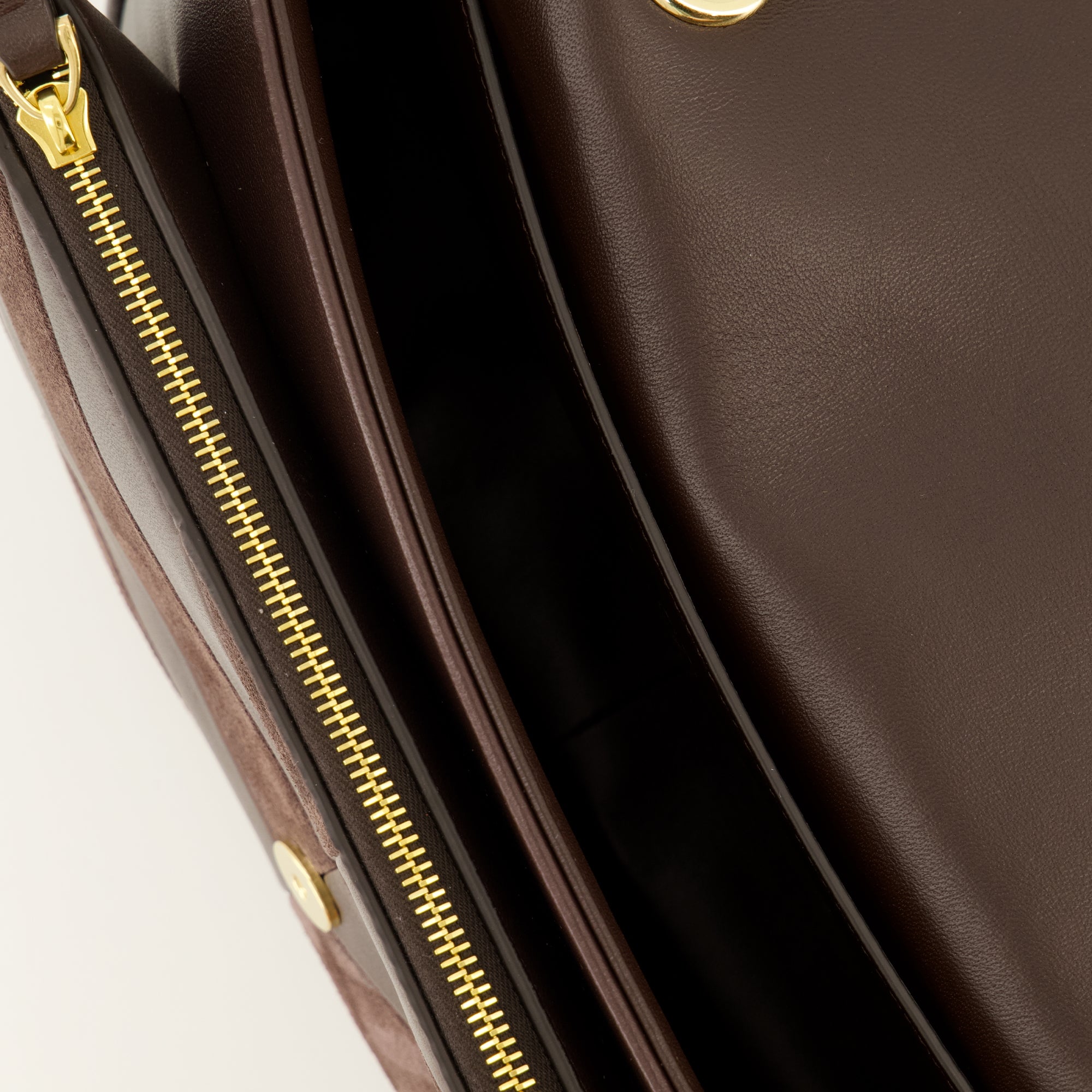Sacs à main et épaule ジュナ ミディアム ブラウン レザー バッグ Valentino Garavani Marron Femme